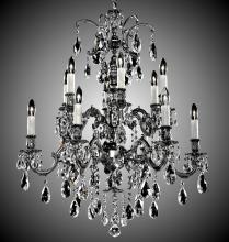 American Brass & Crystal CH9724-A-01G-PI - 12 Light Chandelier